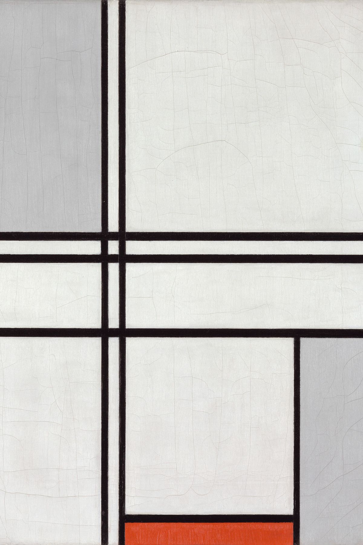 Detail of Mondrian's 1935 Composition (No.1) Gray-Red graces the cover of today's handwritten postcard from me to you. We all admire the modern geometric and clean forms of his work. But we forget that these were oil paintings created between the two World Wars.
Surrounded by the chaos of the world, Mondrian created technically-astounding, simplified works that focussed on balance and harmony. He was creating a new visual language that he believed could express values and aesthetics that could be applied beyond painting to all aspects of life. He was looking for stillness and harmony.
Image is in the Public Domain courtesy of @artinstitutechi