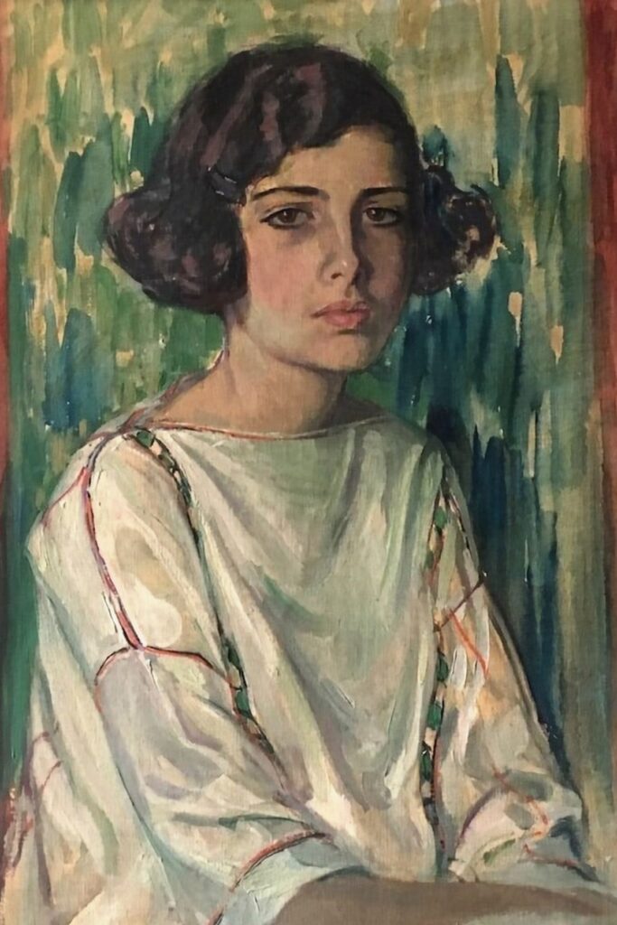 Julie Wolfthorn: Portrait Renata Muthesius, 14 Jahre alt, 1928 